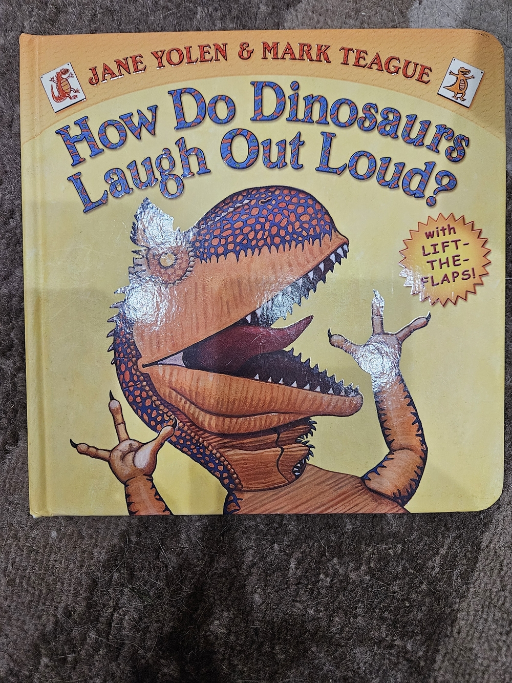 How Do Dinosaurs Laugh Out Loud Book